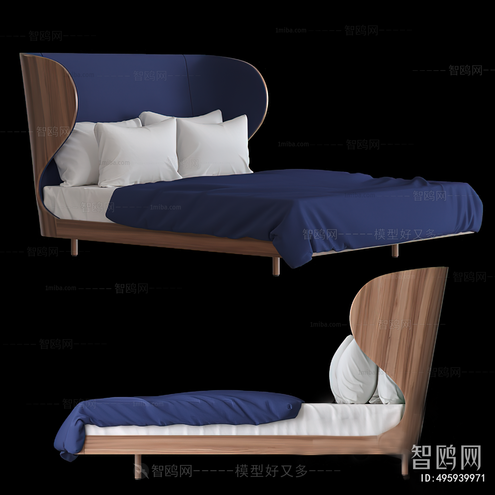 Modern Double Bed