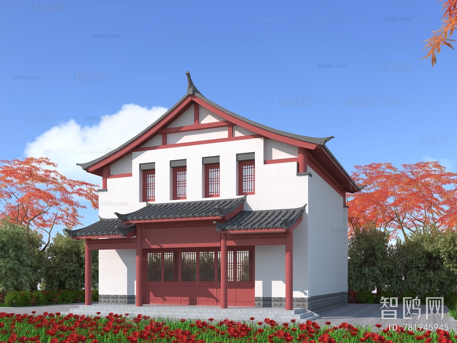 Chinese Style Building Appearance