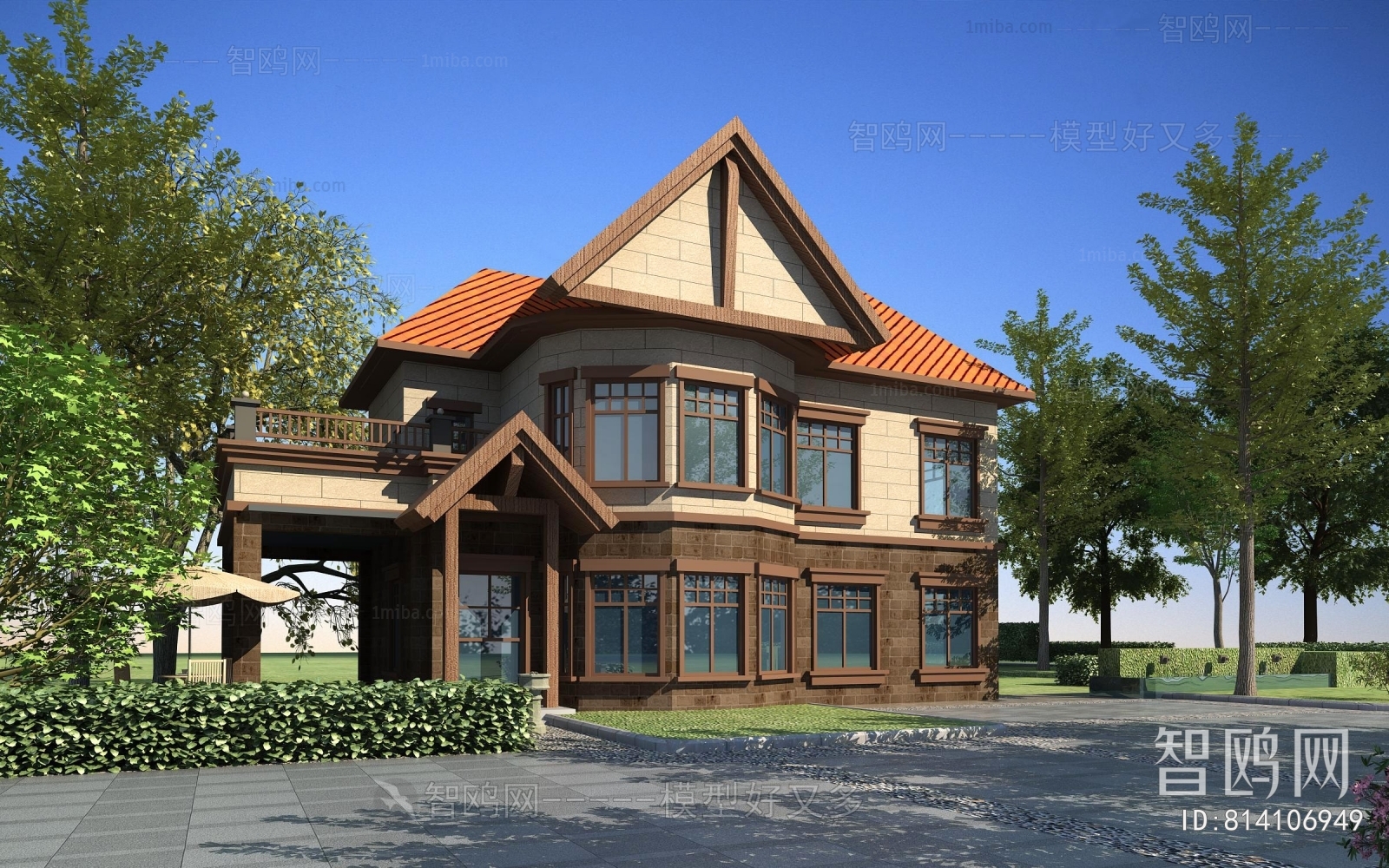 European Style Villa Appearance