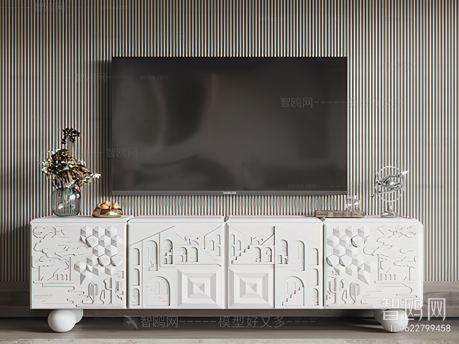 Nordic Style TV Cabinet