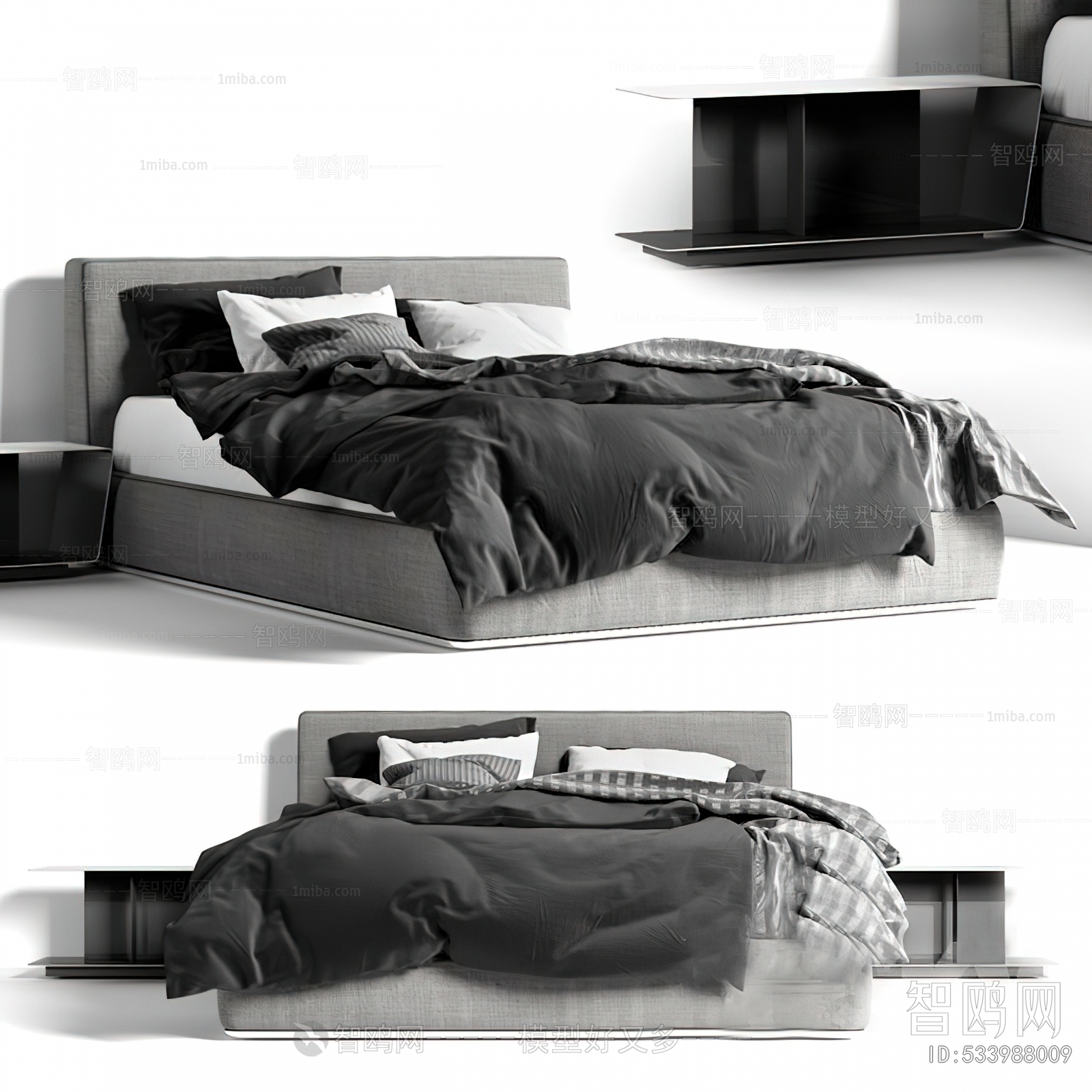 Modern Double Bed