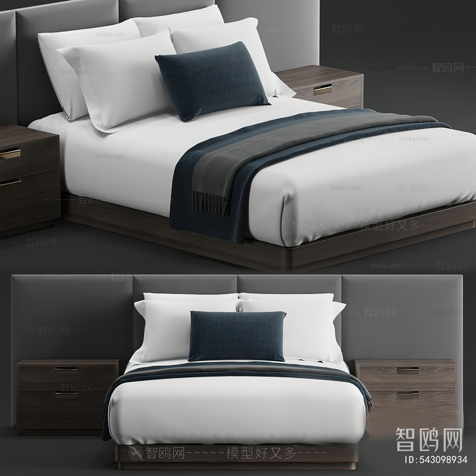 Modern Double Bed