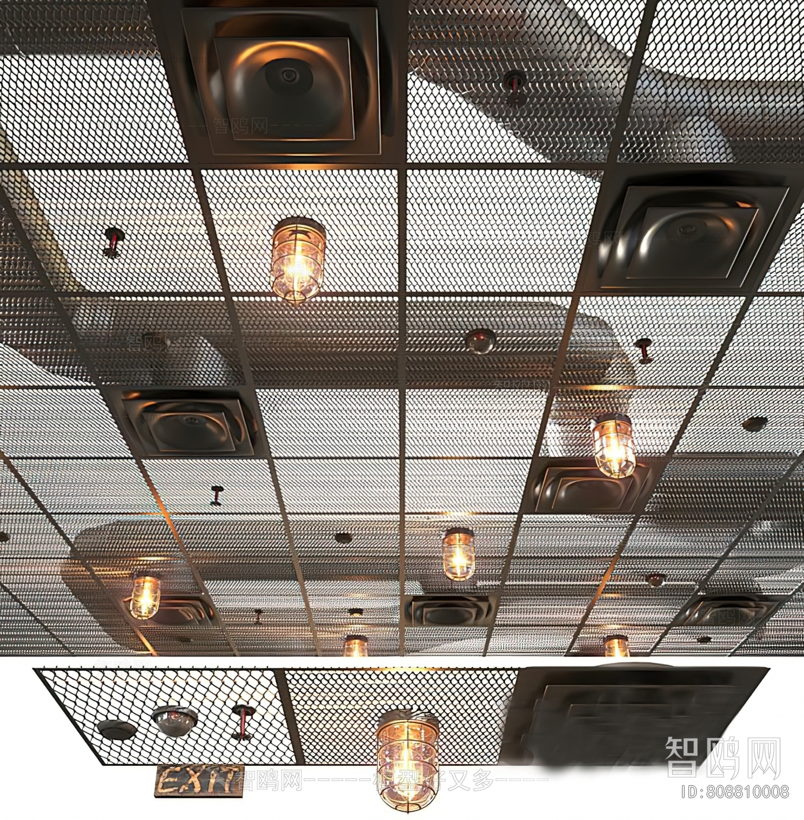 Industrial Style Suspended Ceiling