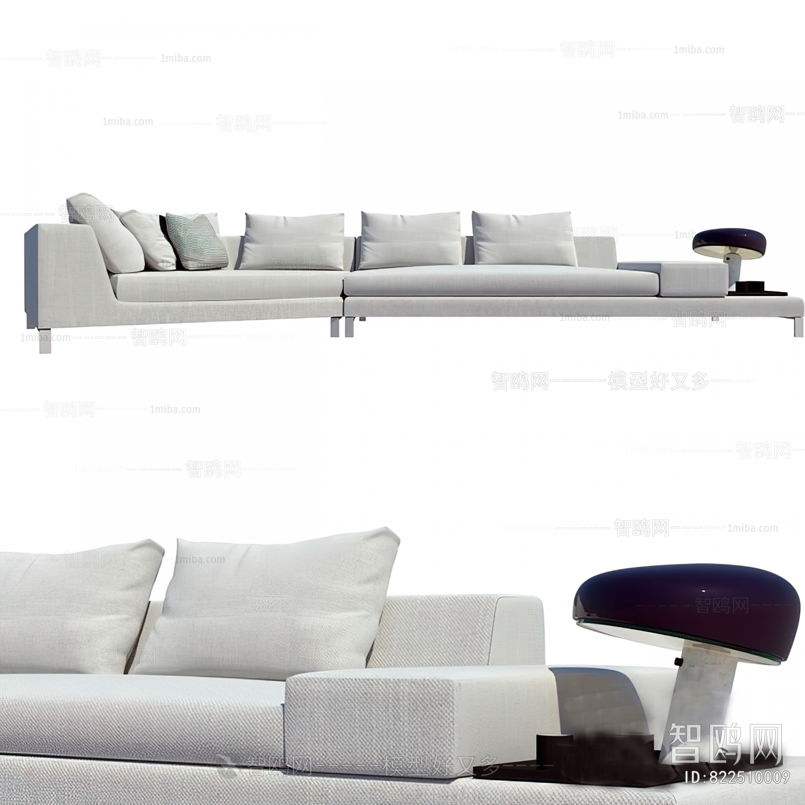 Modern Multi Person Sofa