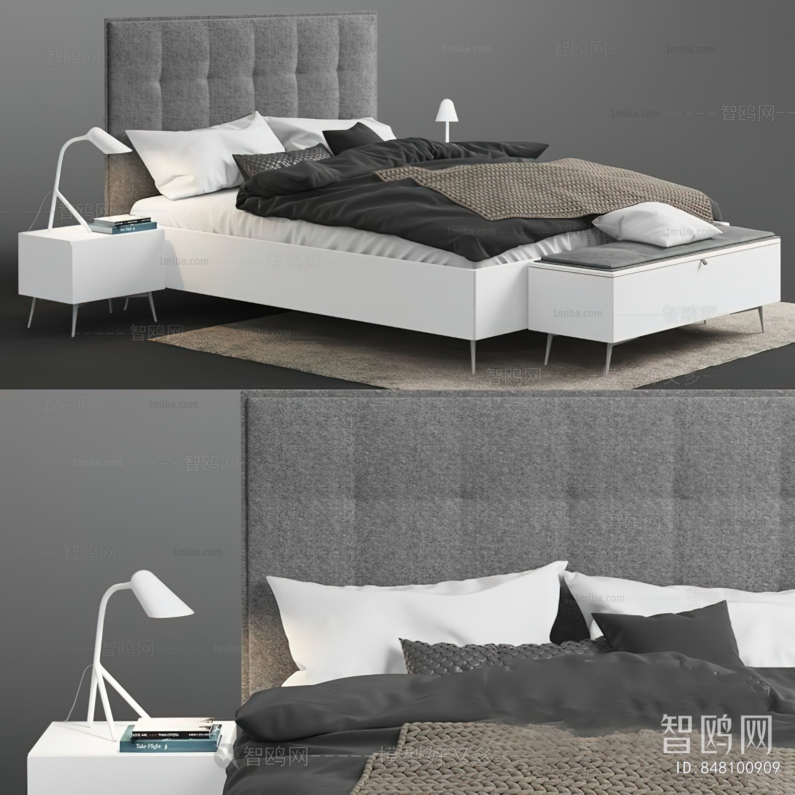 Modern Double Bed