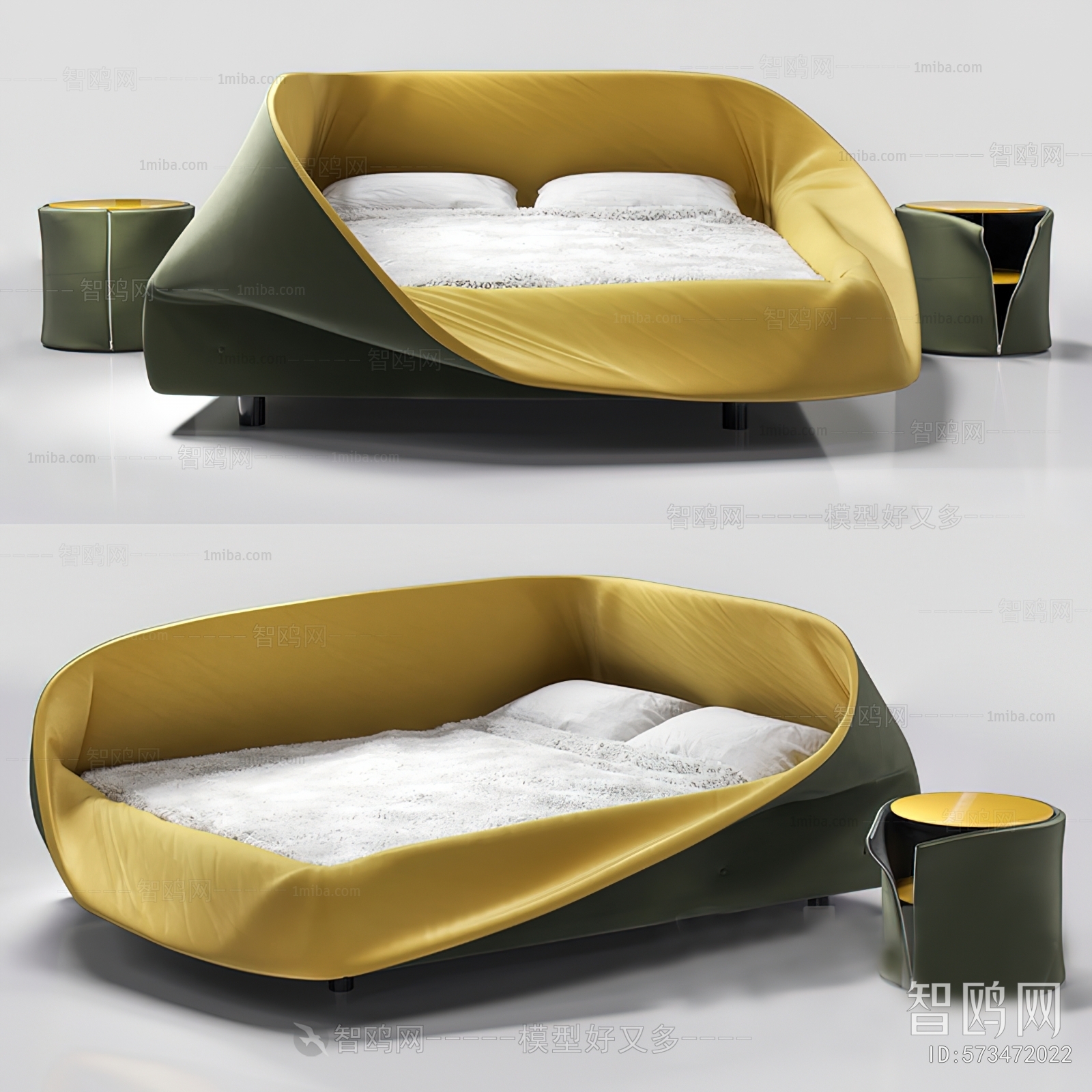 Modern Double Bed