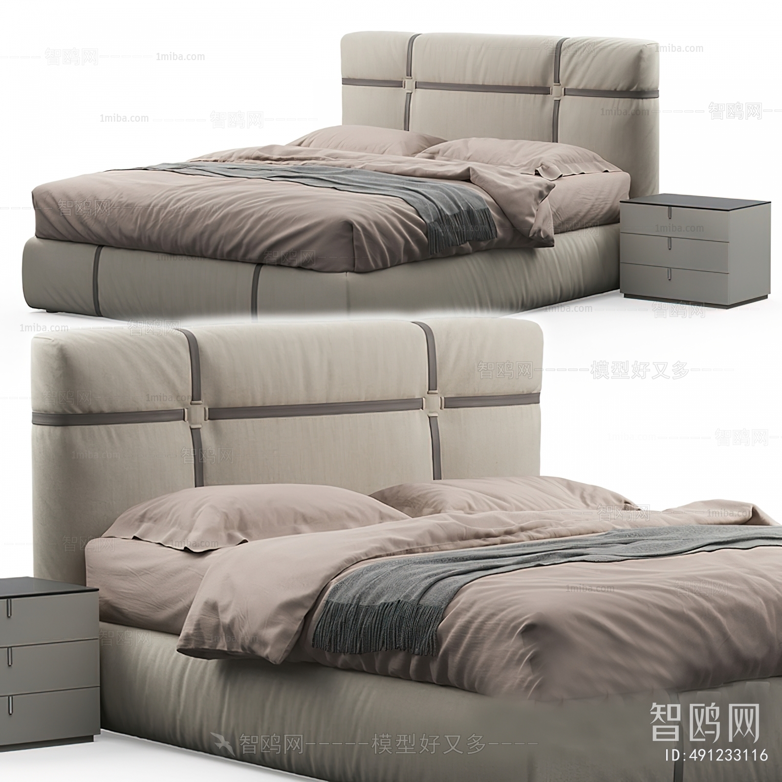 Modern Double Bed