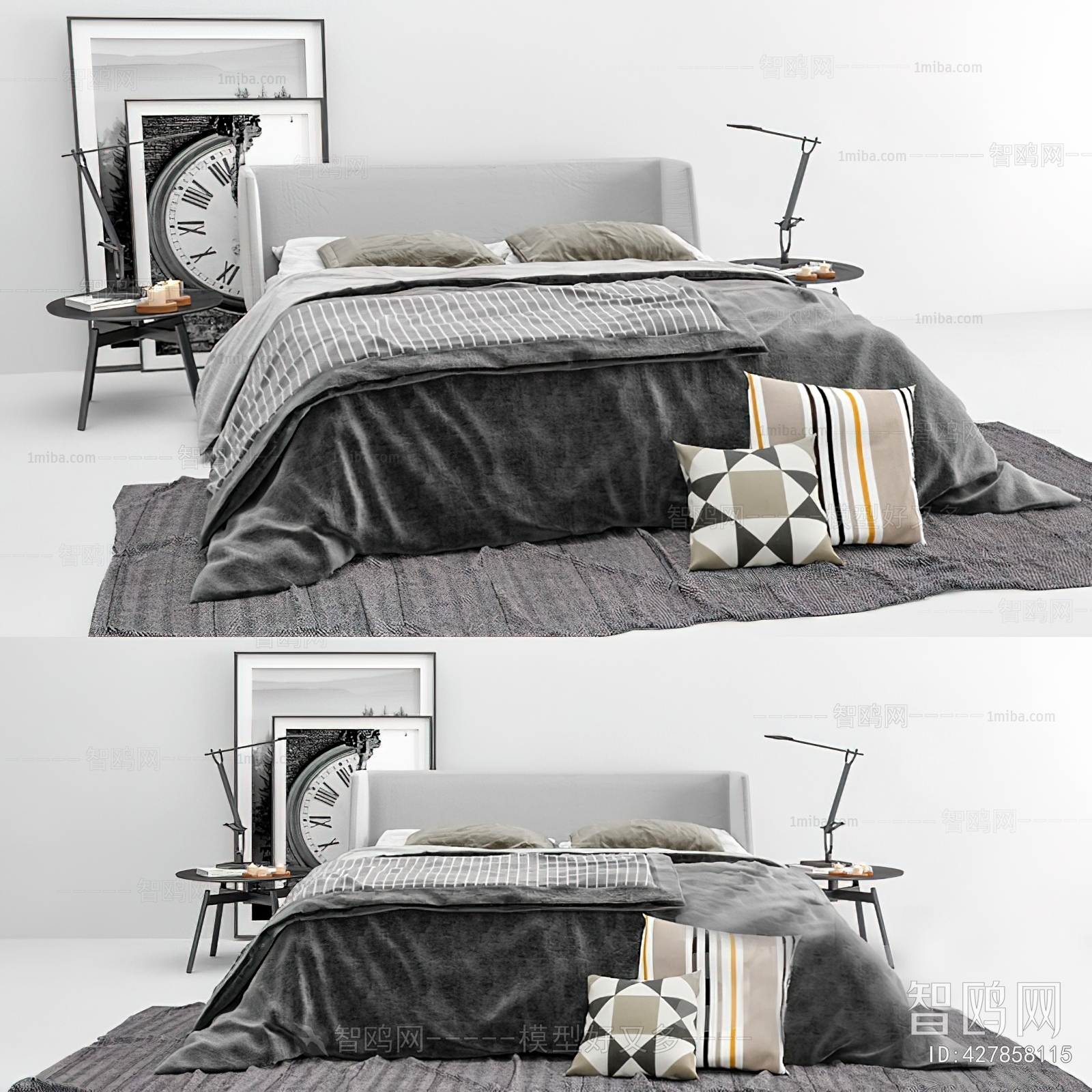 Modern Double Bed