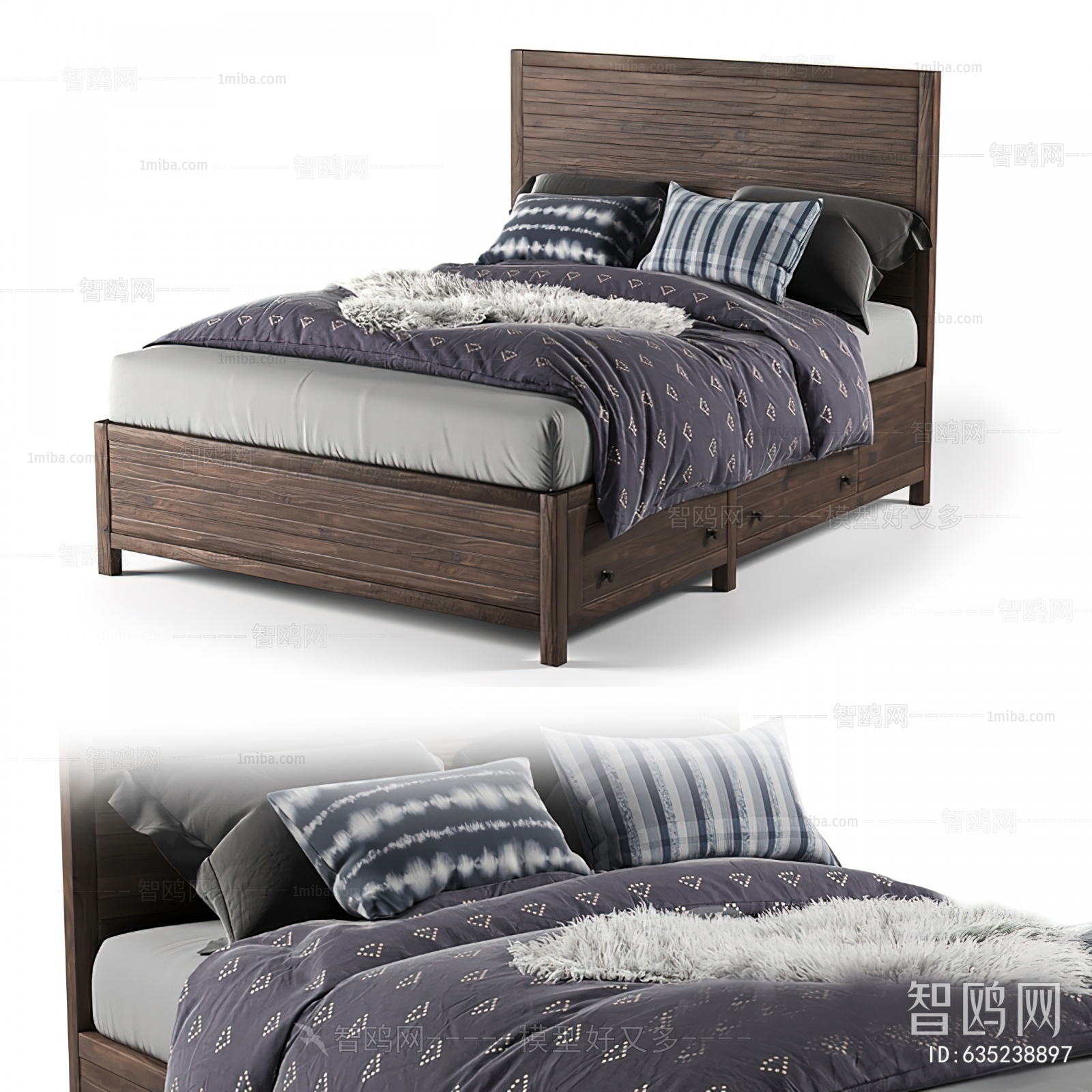 Modern Double Bed