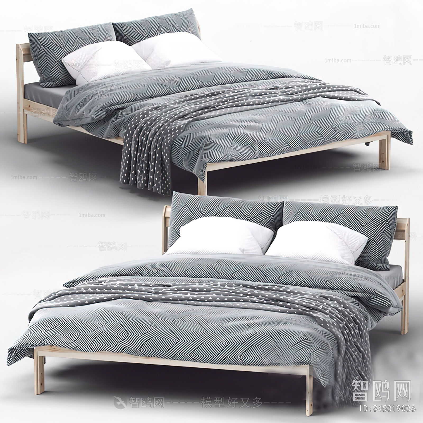 Modern Double Bed