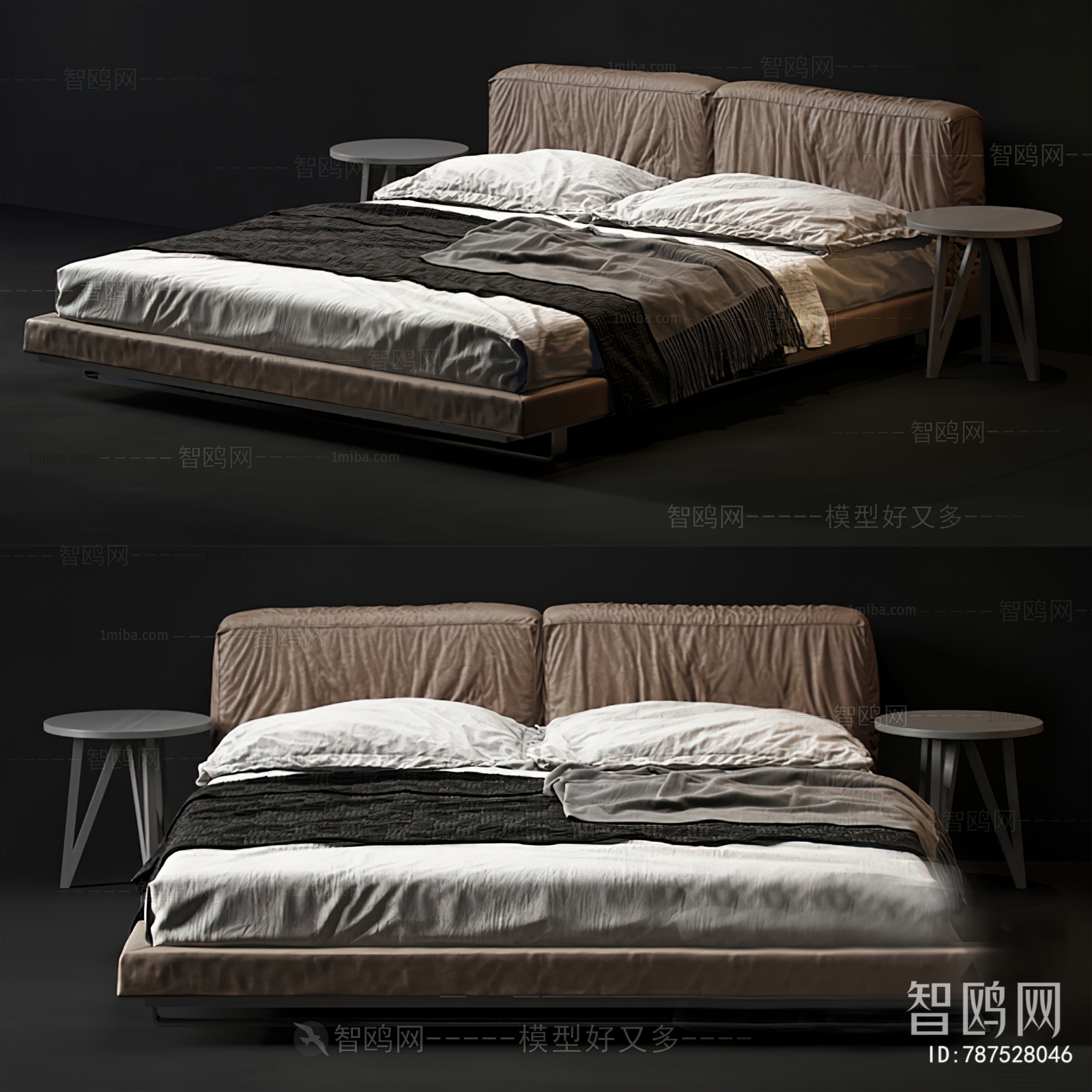 Modern Double Bed