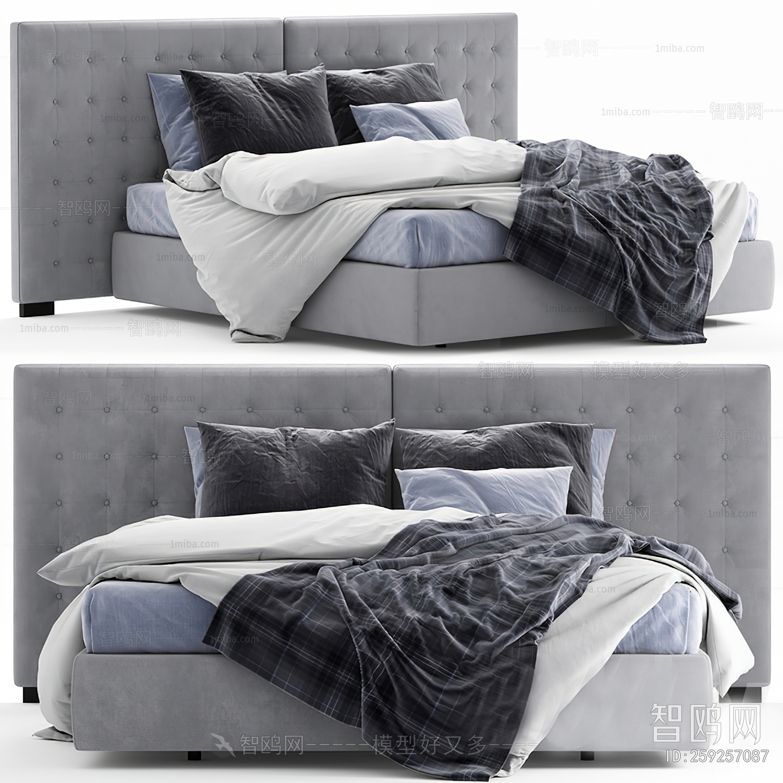 Modern Double Bed