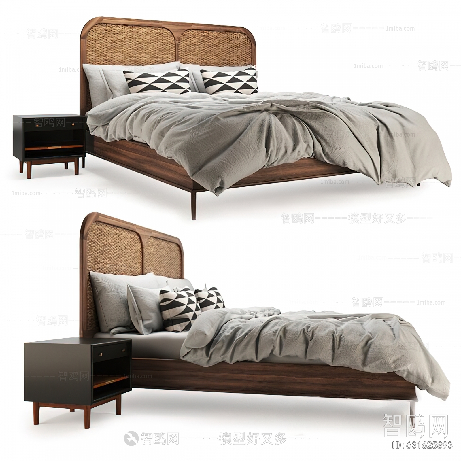 Modern Double Bed