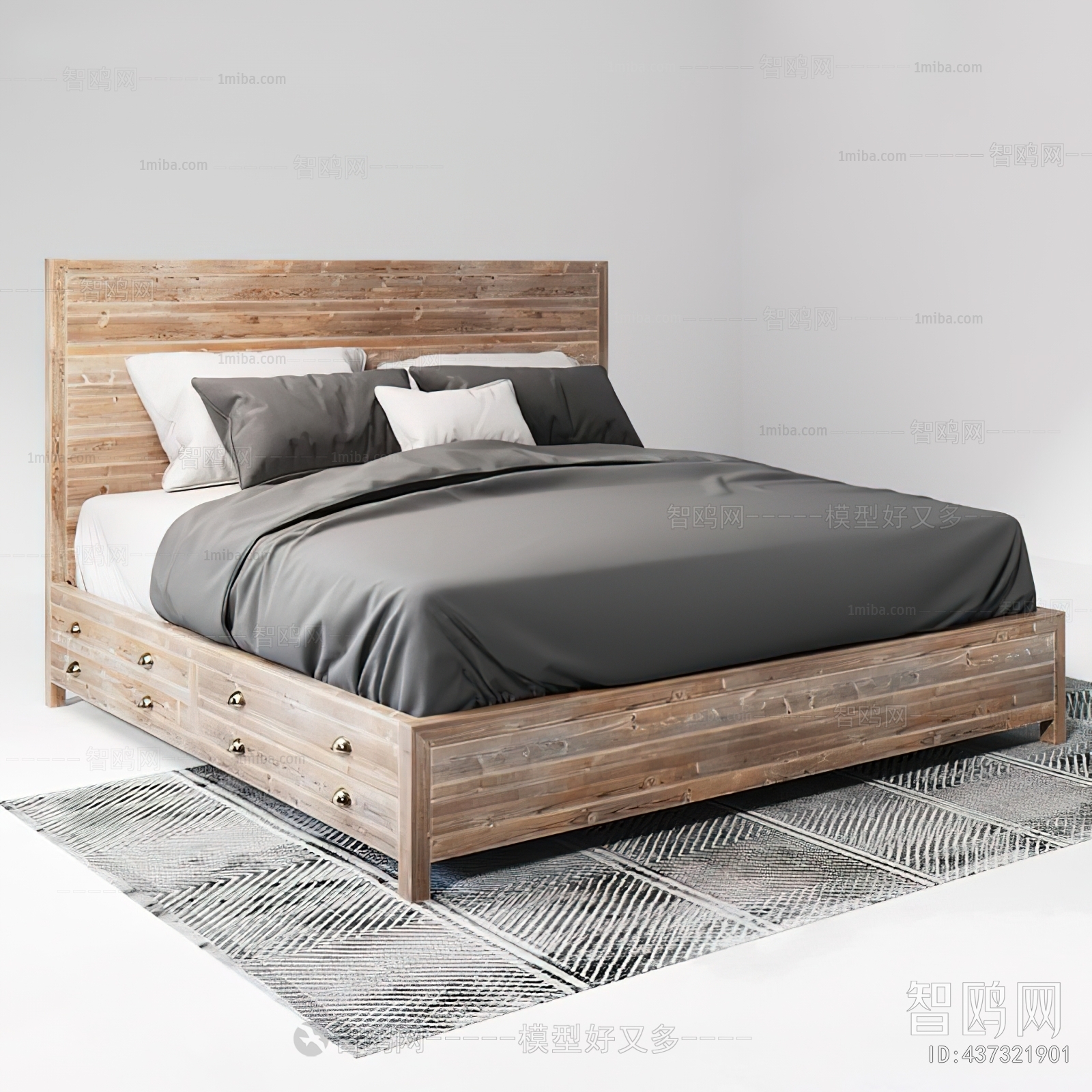 Modern Double Bed