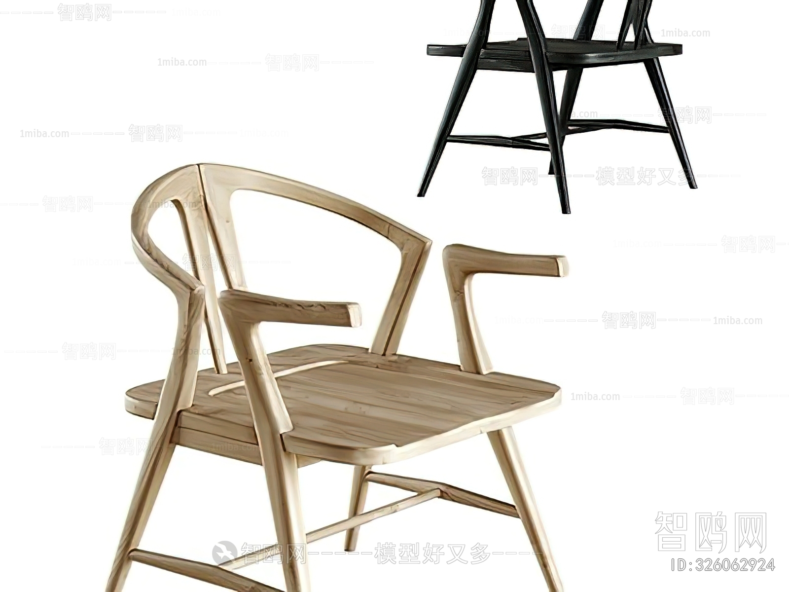 Nordic Style Single Chair