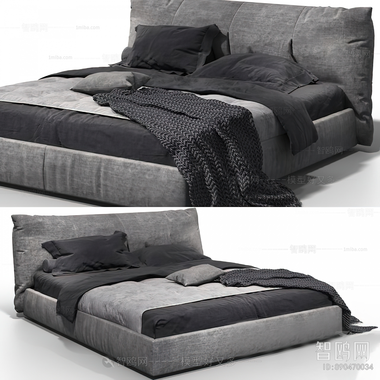 Modern Double Bed