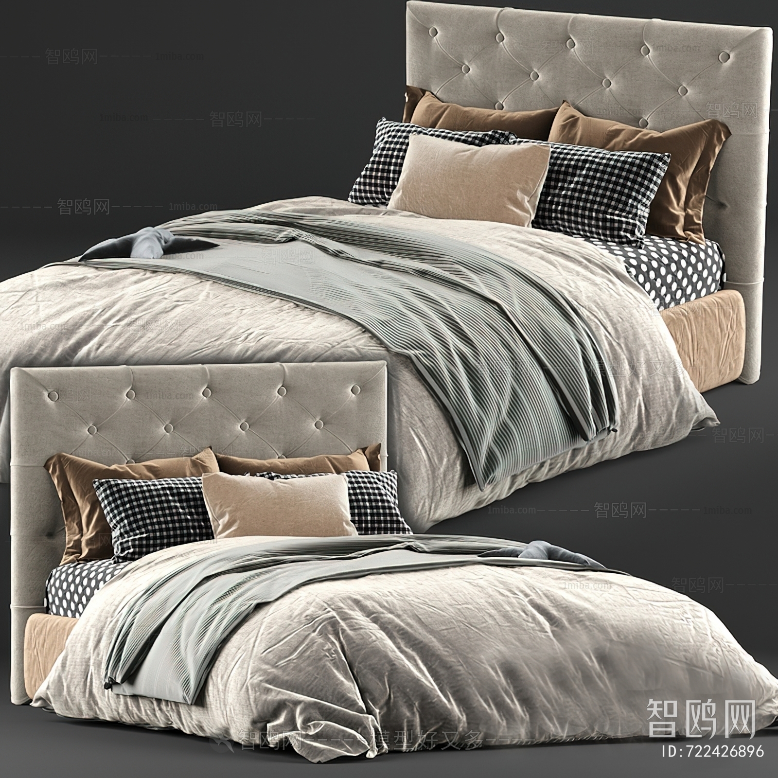 Modern Double Bed