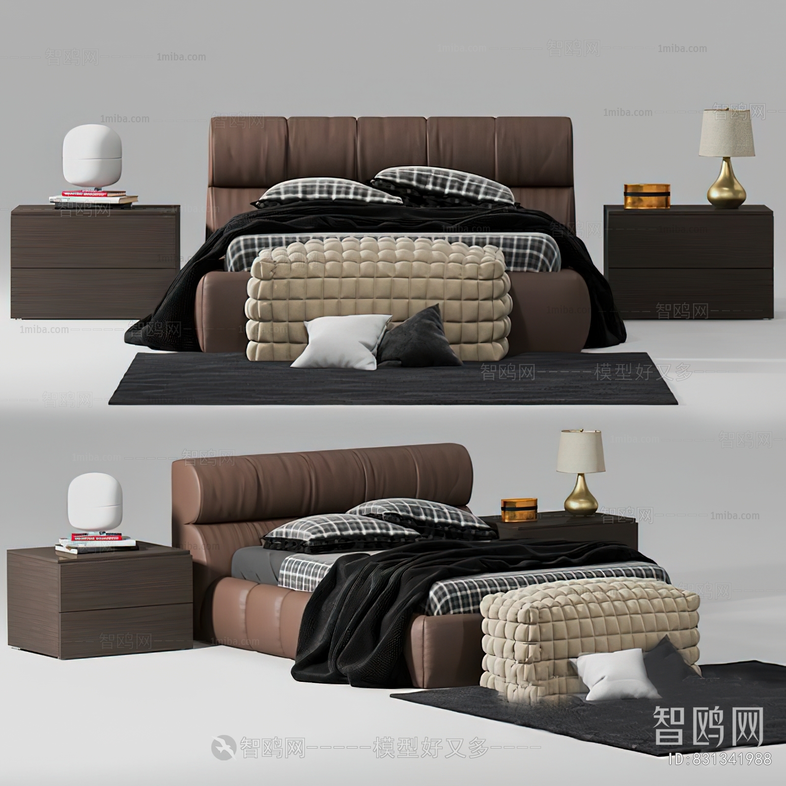 Modern Double Bed