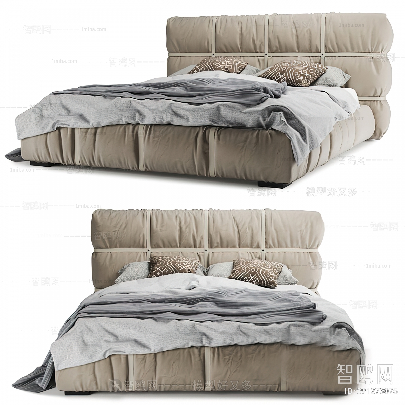 Modern Double Bed