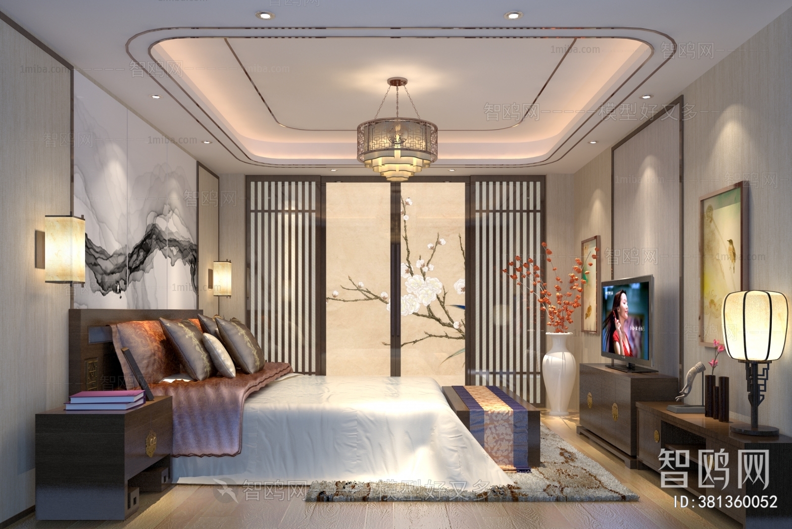 Chinese Style Bedroom