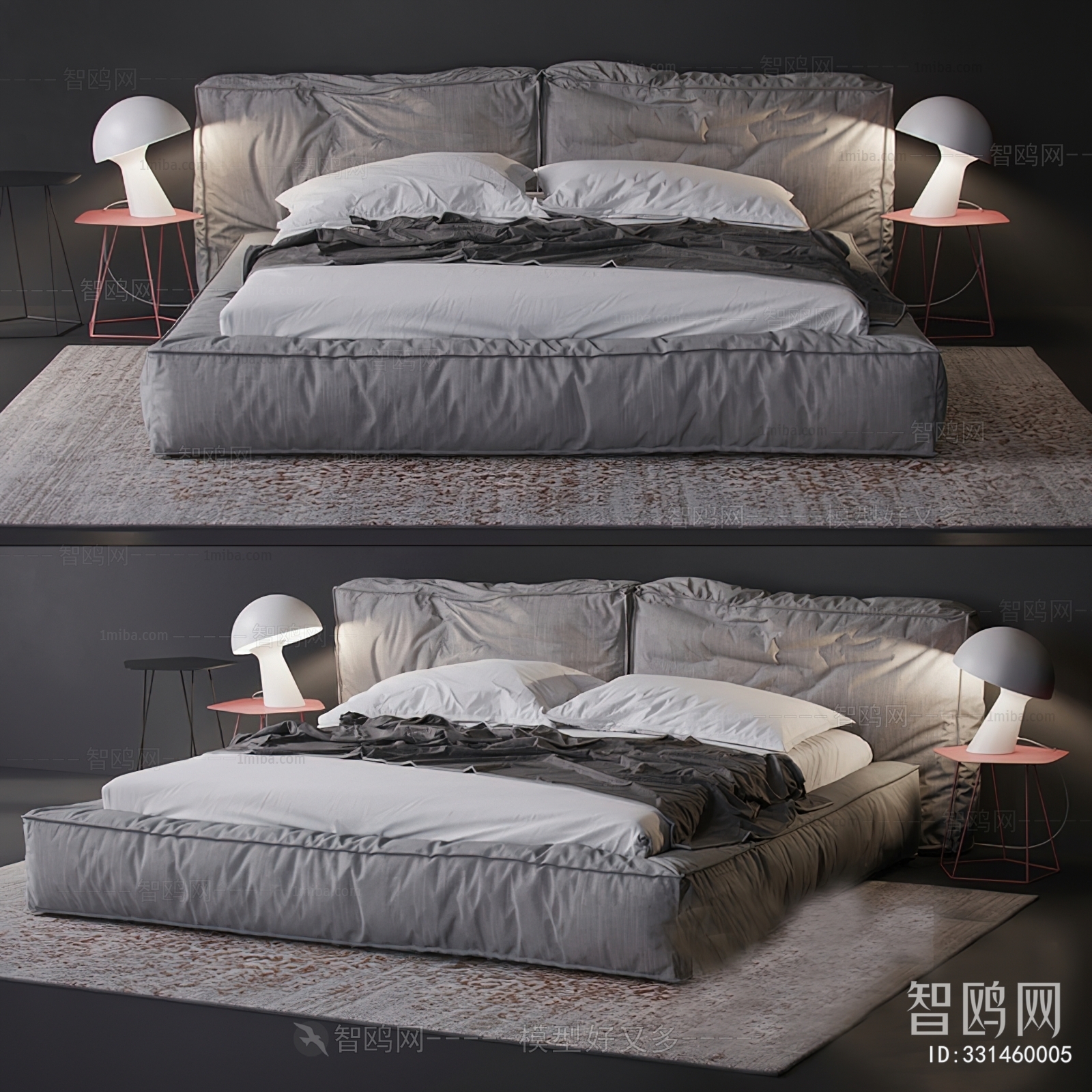 Modern Double Bed