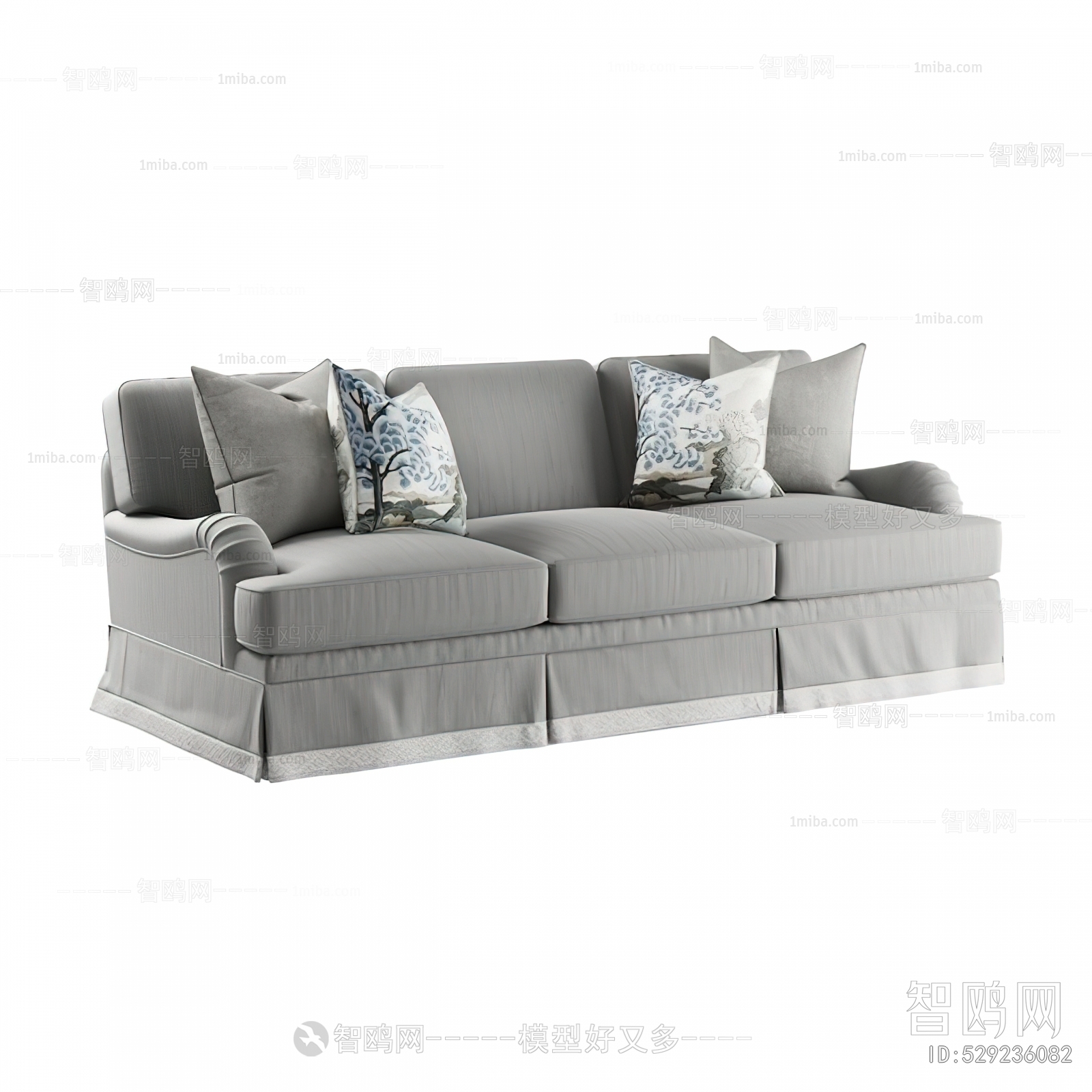 Modern Three-seat Sofa