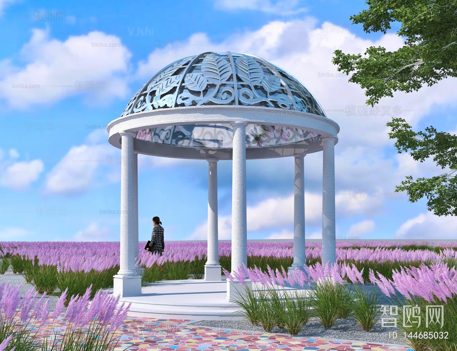 Simple European Style Pavilion