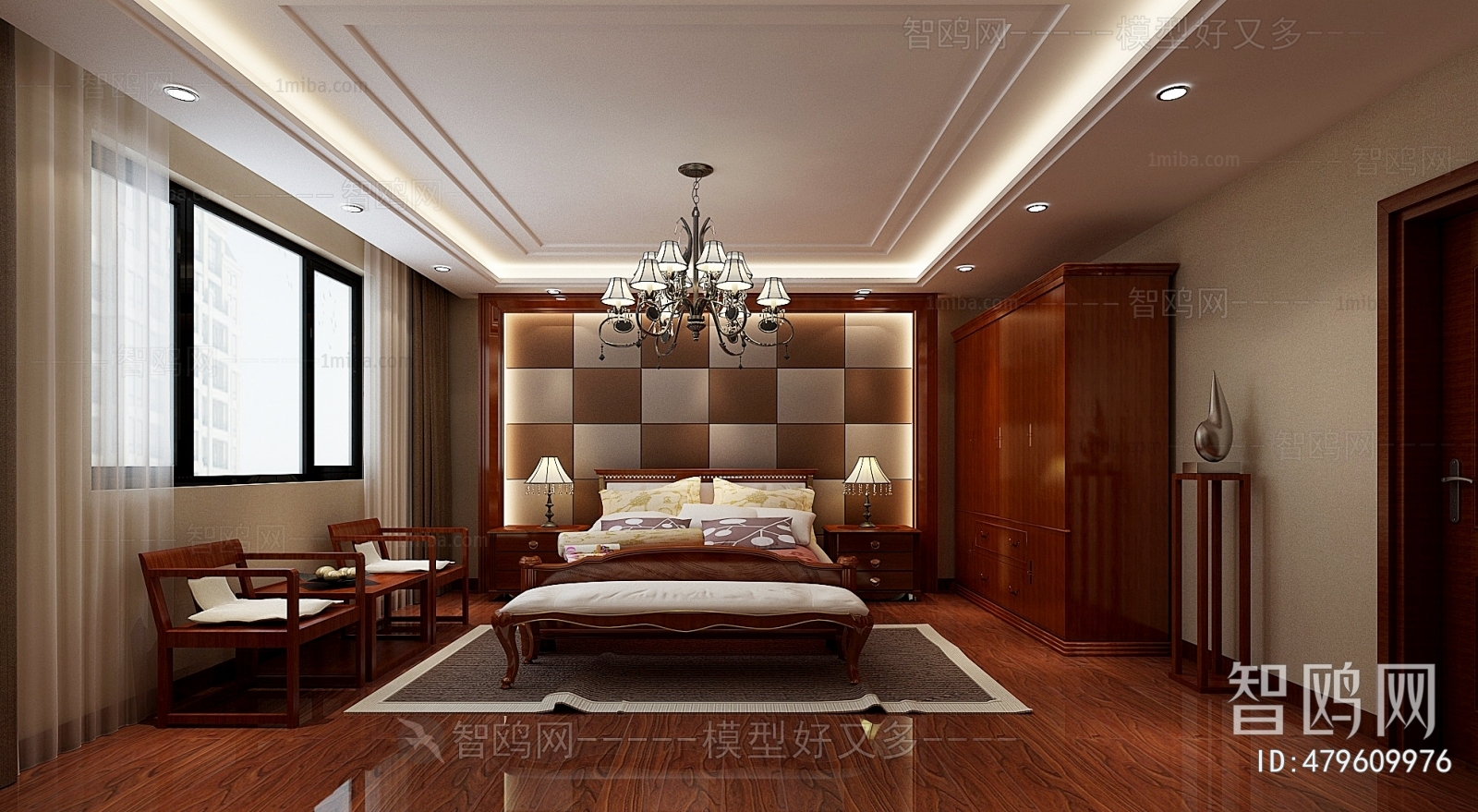 Chinese Style Bedroom