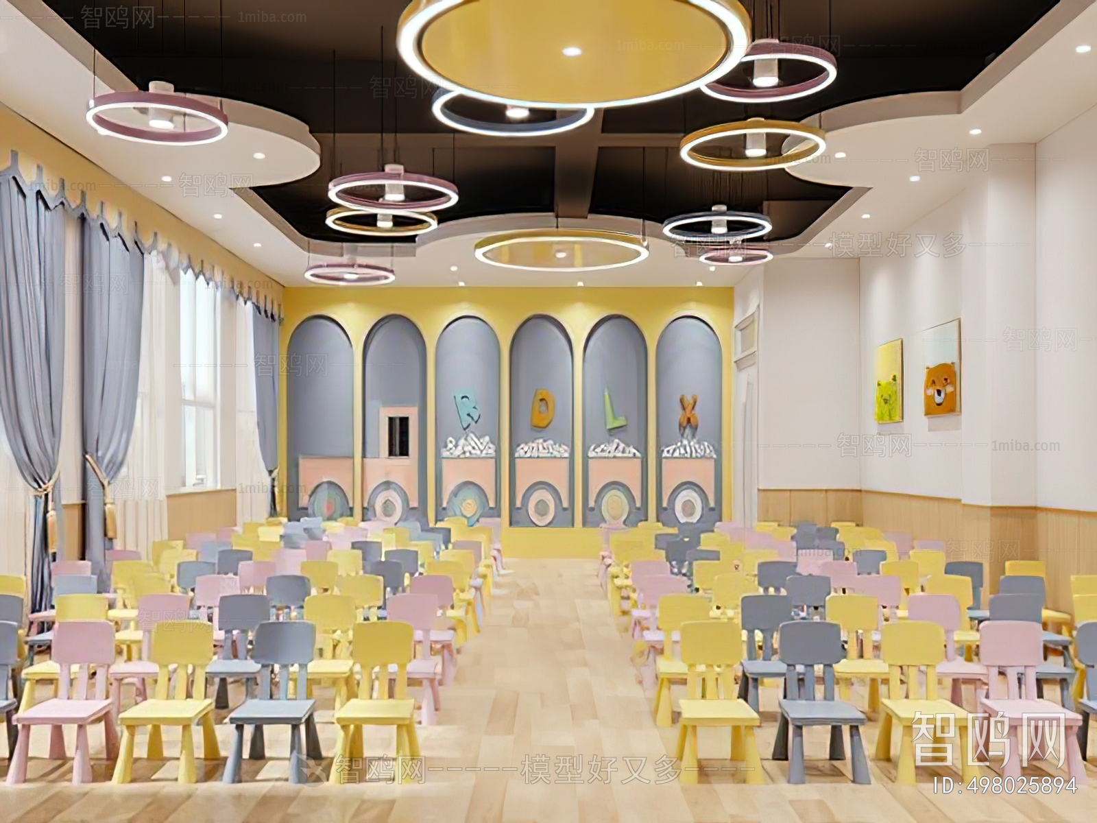 Modern Kindergarten Classrooms