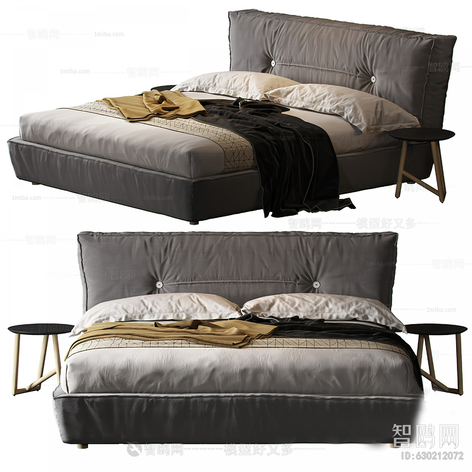 Modern Double Bed