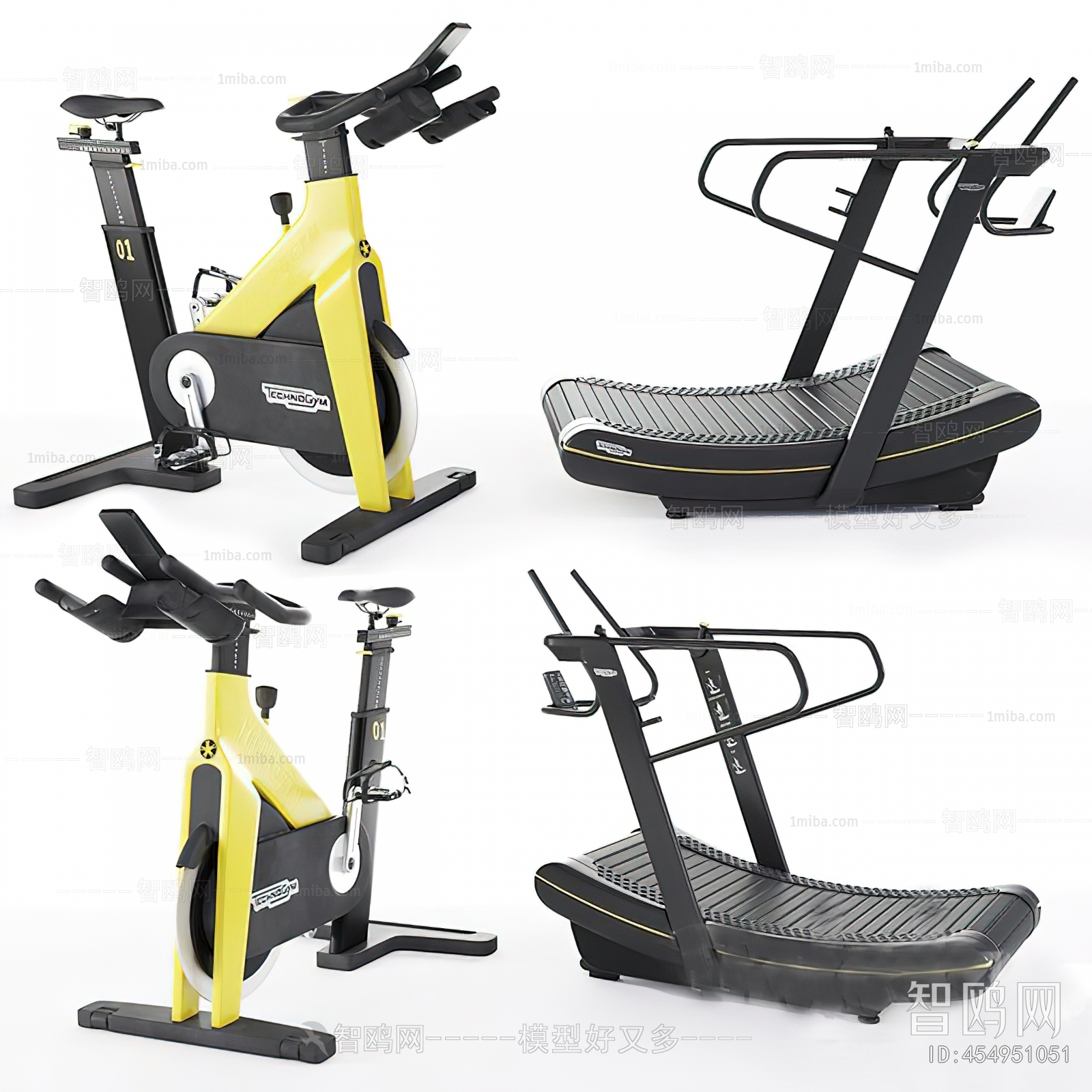 Modern Fitness Equipment