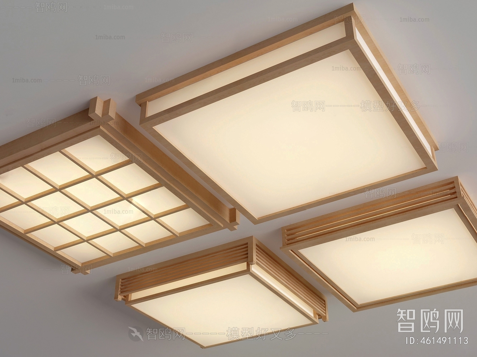Japanese Style Ceiling Ceiling Lamp