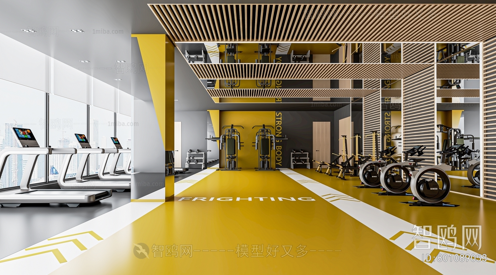 Industrial Style Gym