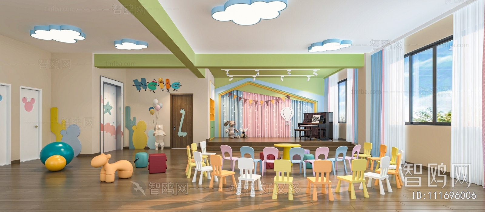 Modern Kindergarten Classrooms