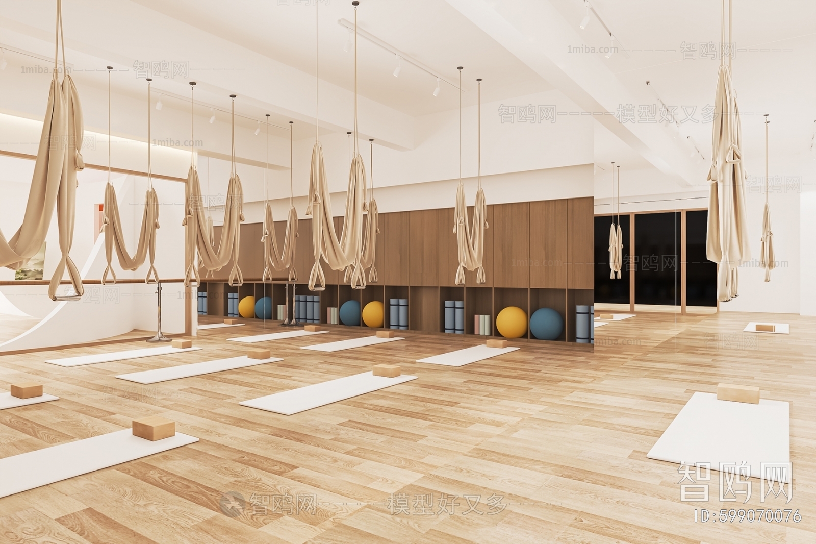 Modern Yoga Room