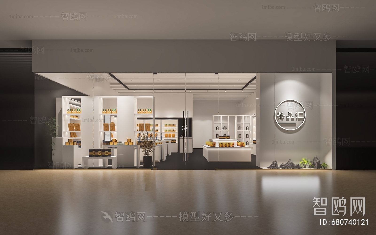 New Chinese Style Retail Stores