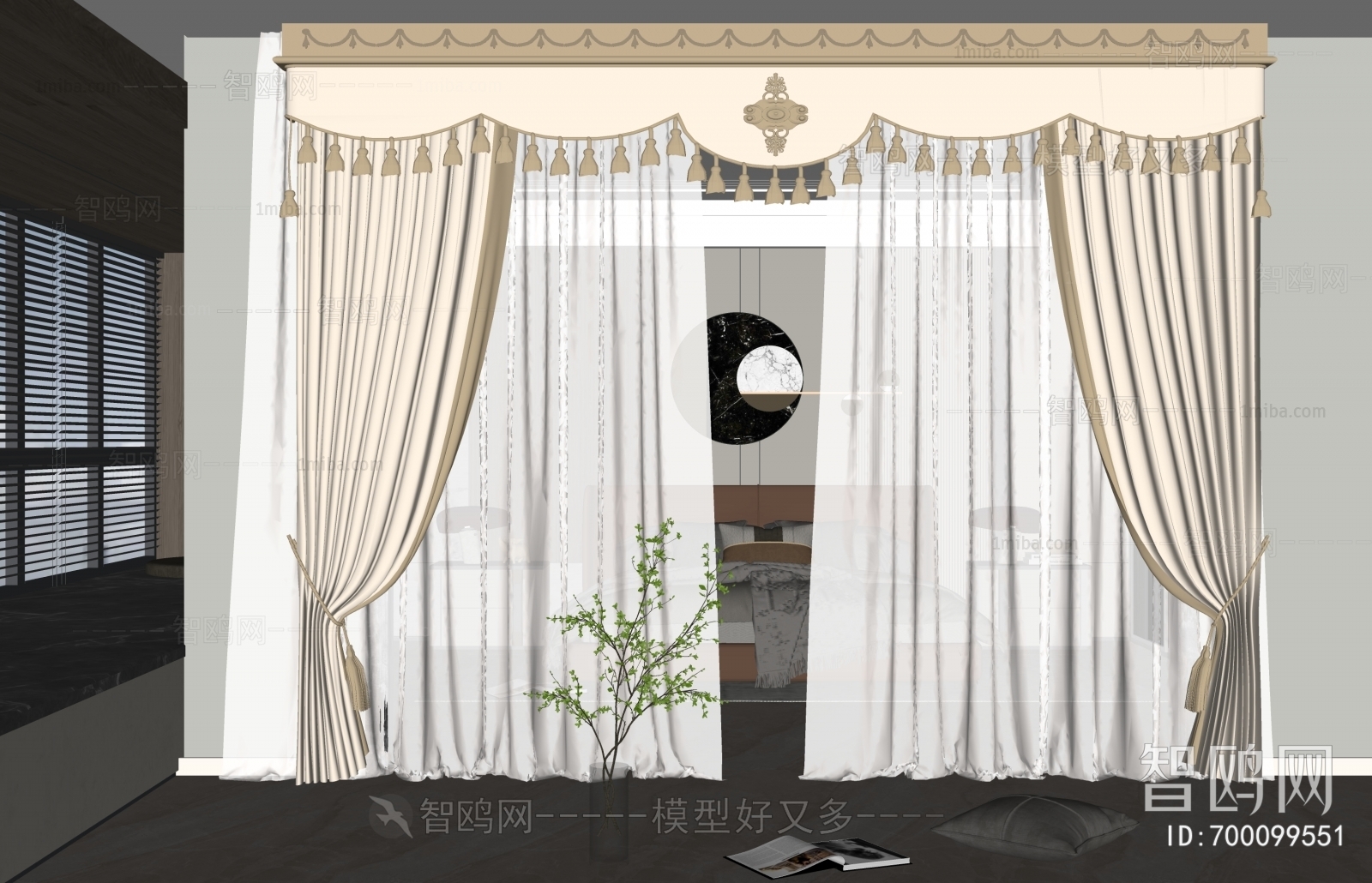 French Style The Curtain