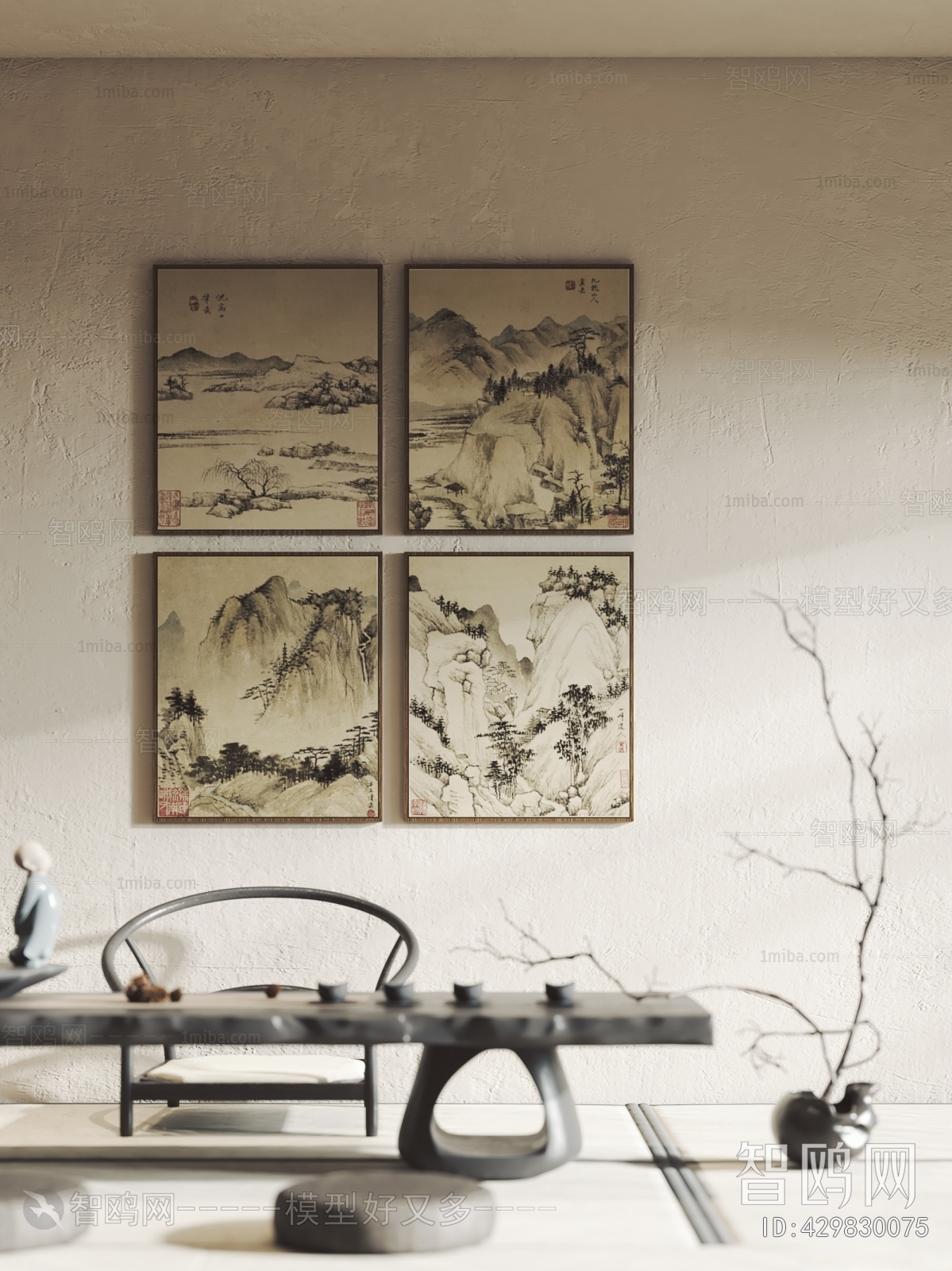 New Chinese Style Painting