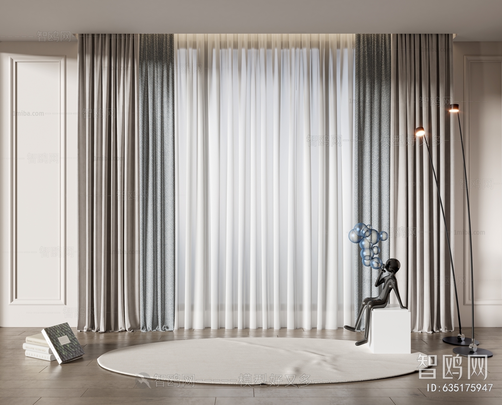 Modern The Curtain