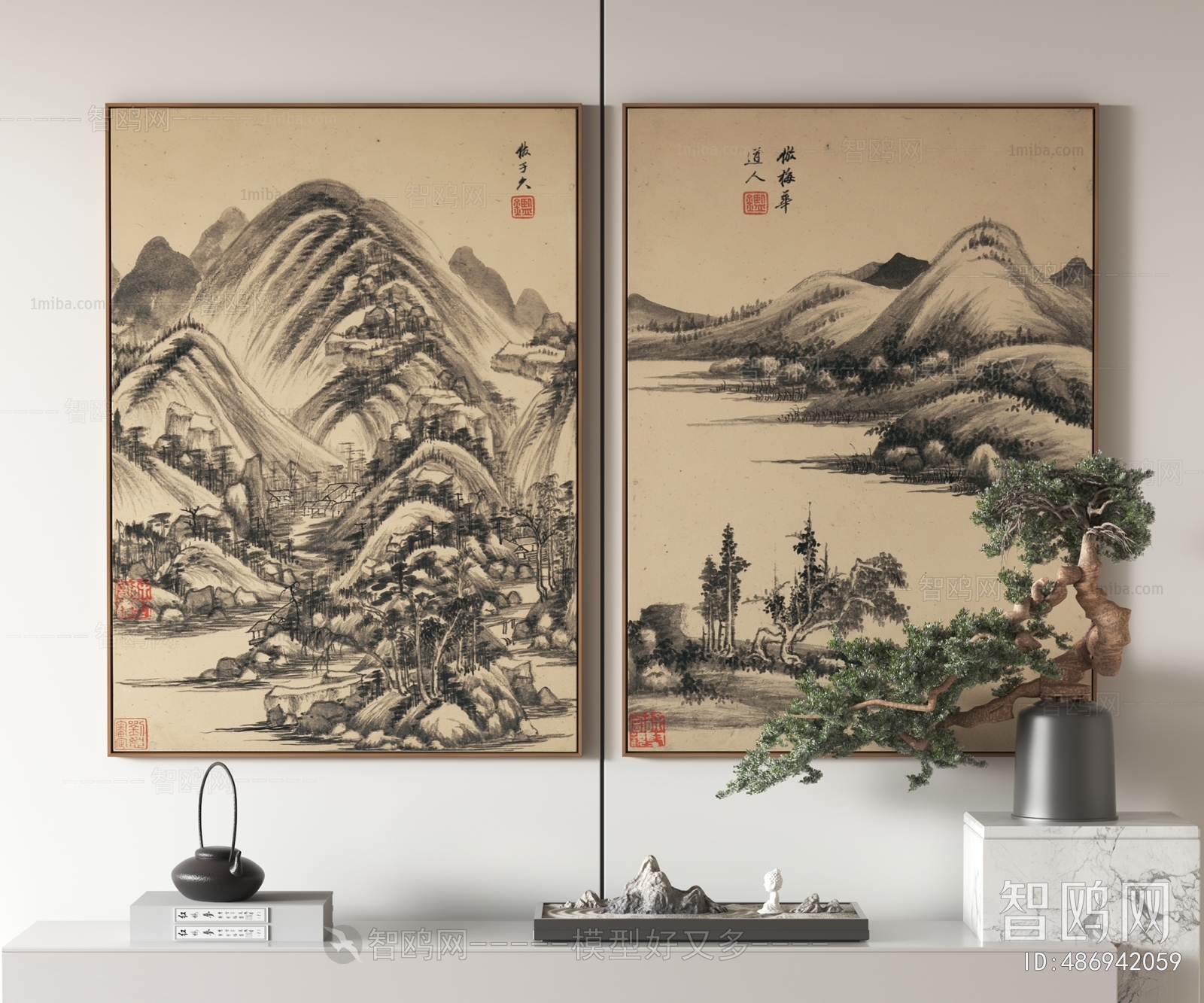 New Chinese Style Painting