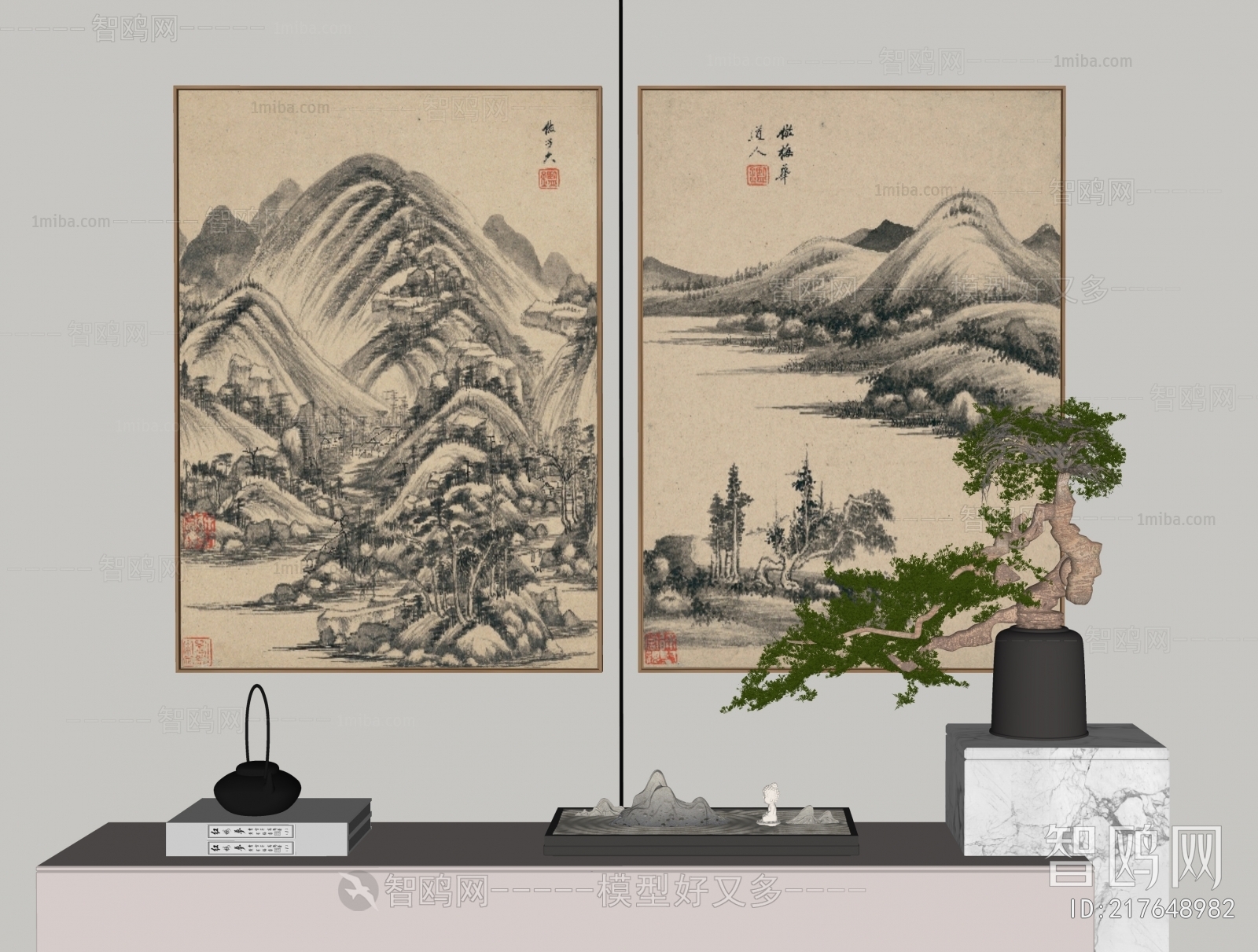 New Chinese Style Painting