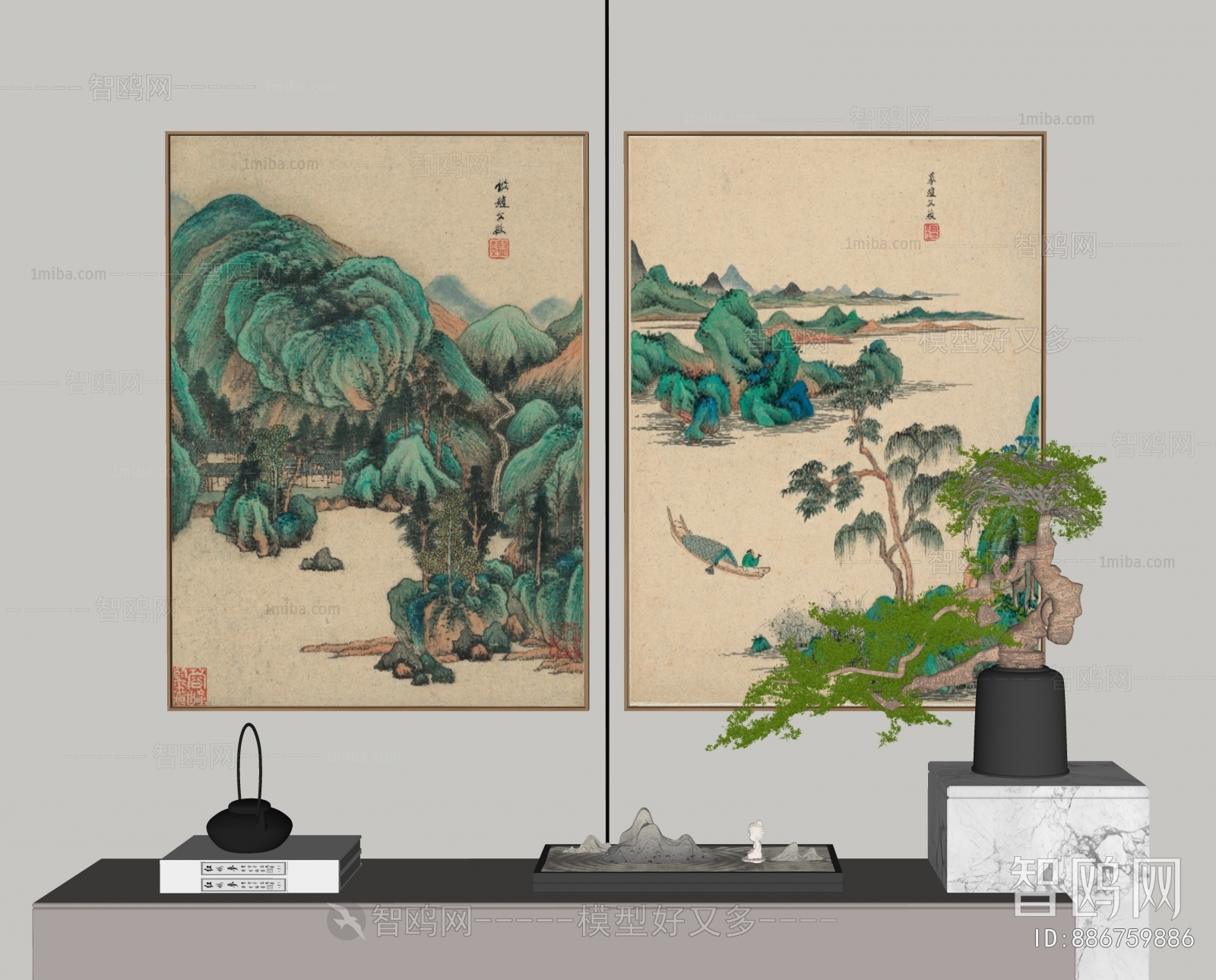 New Chinese Style Painting