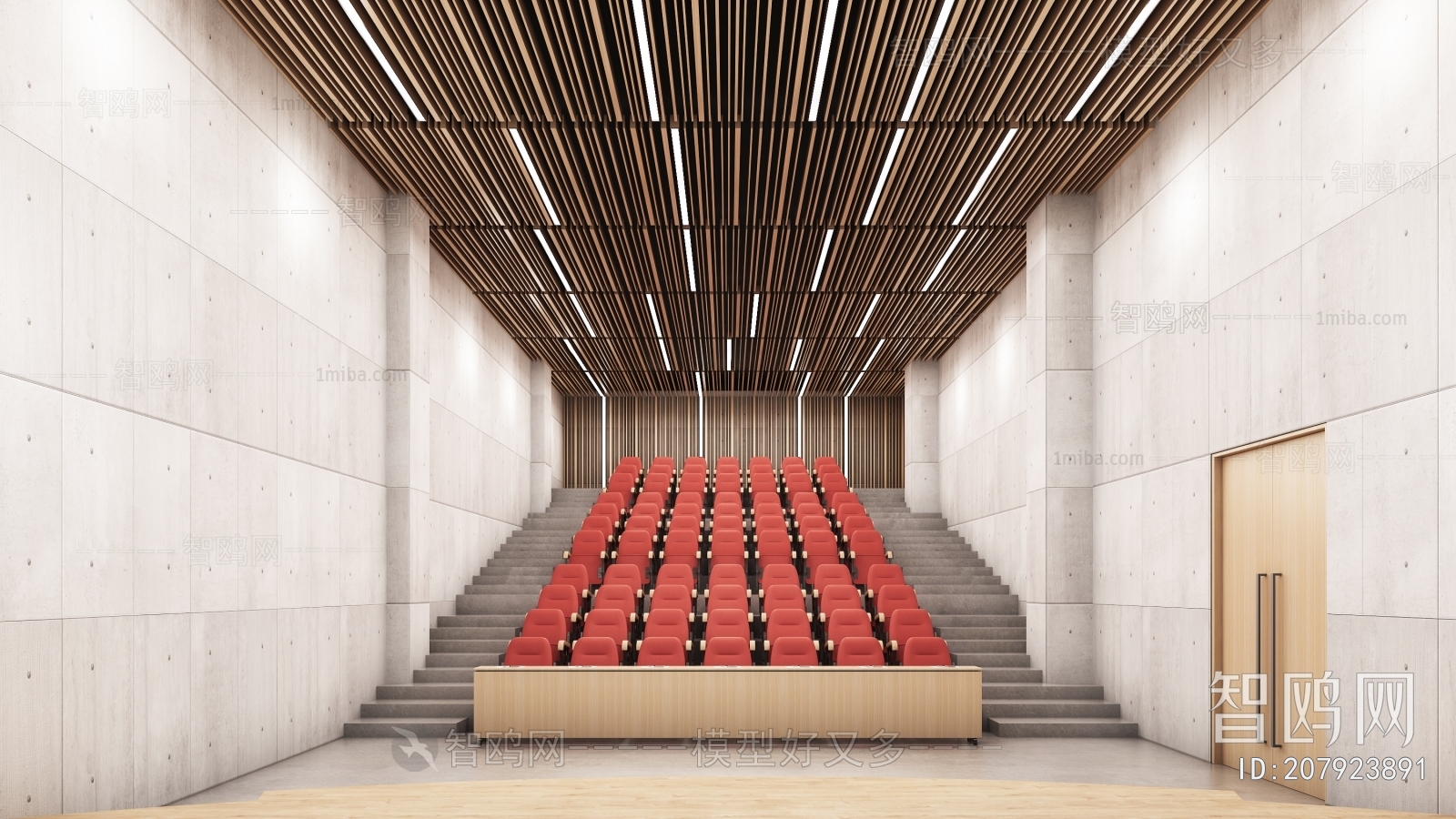 Industrial Style Office Lecture Hall