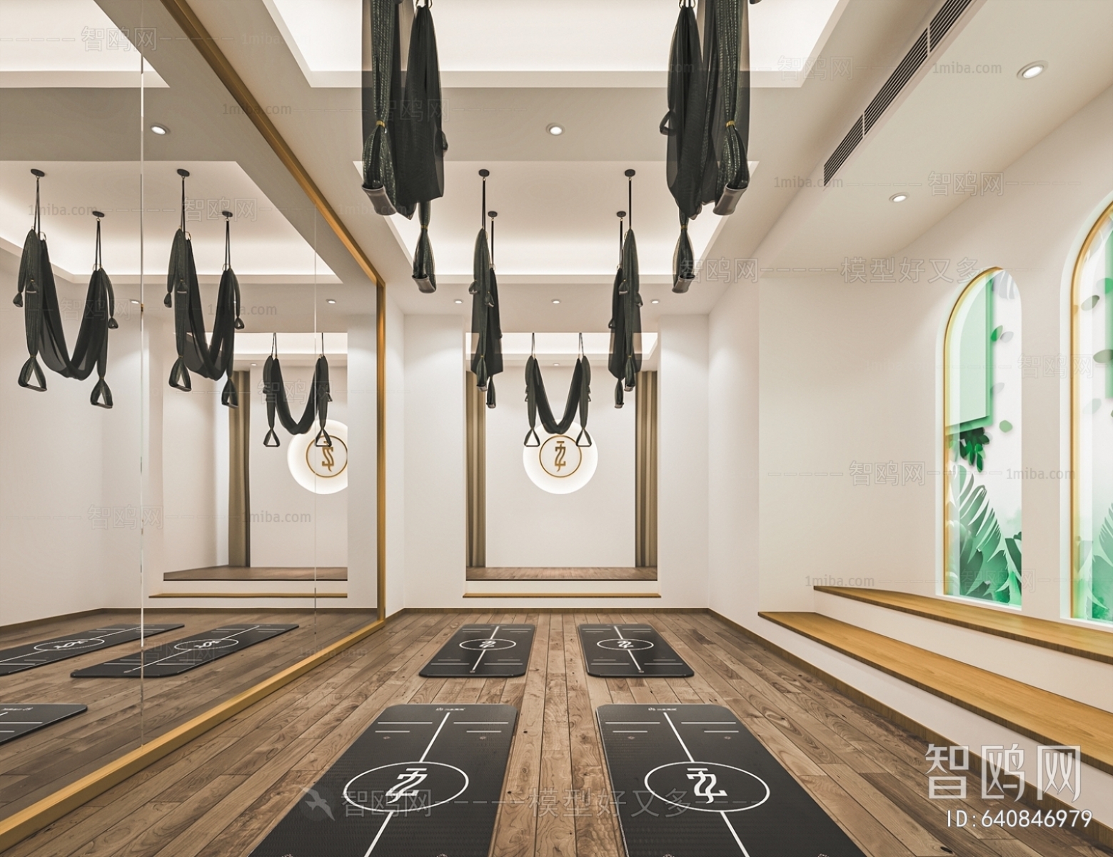 Modern Yoga Room