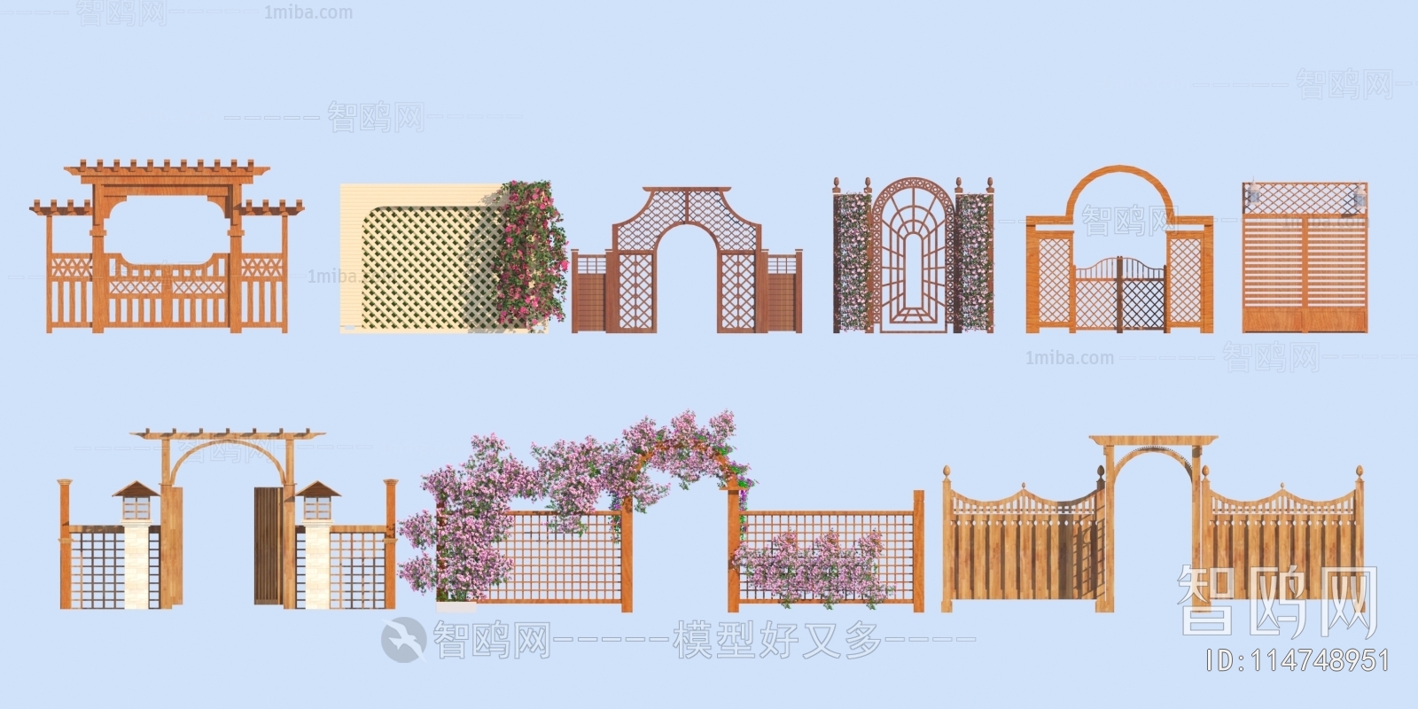 Modern New Chinese Style Gate