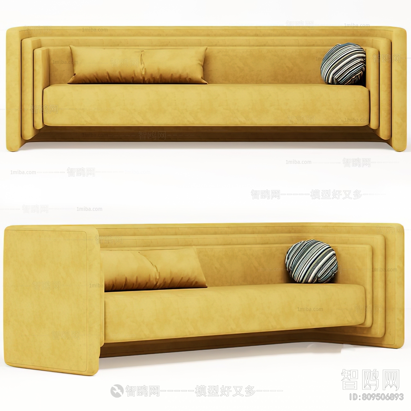 Modern Multi Person Sofa