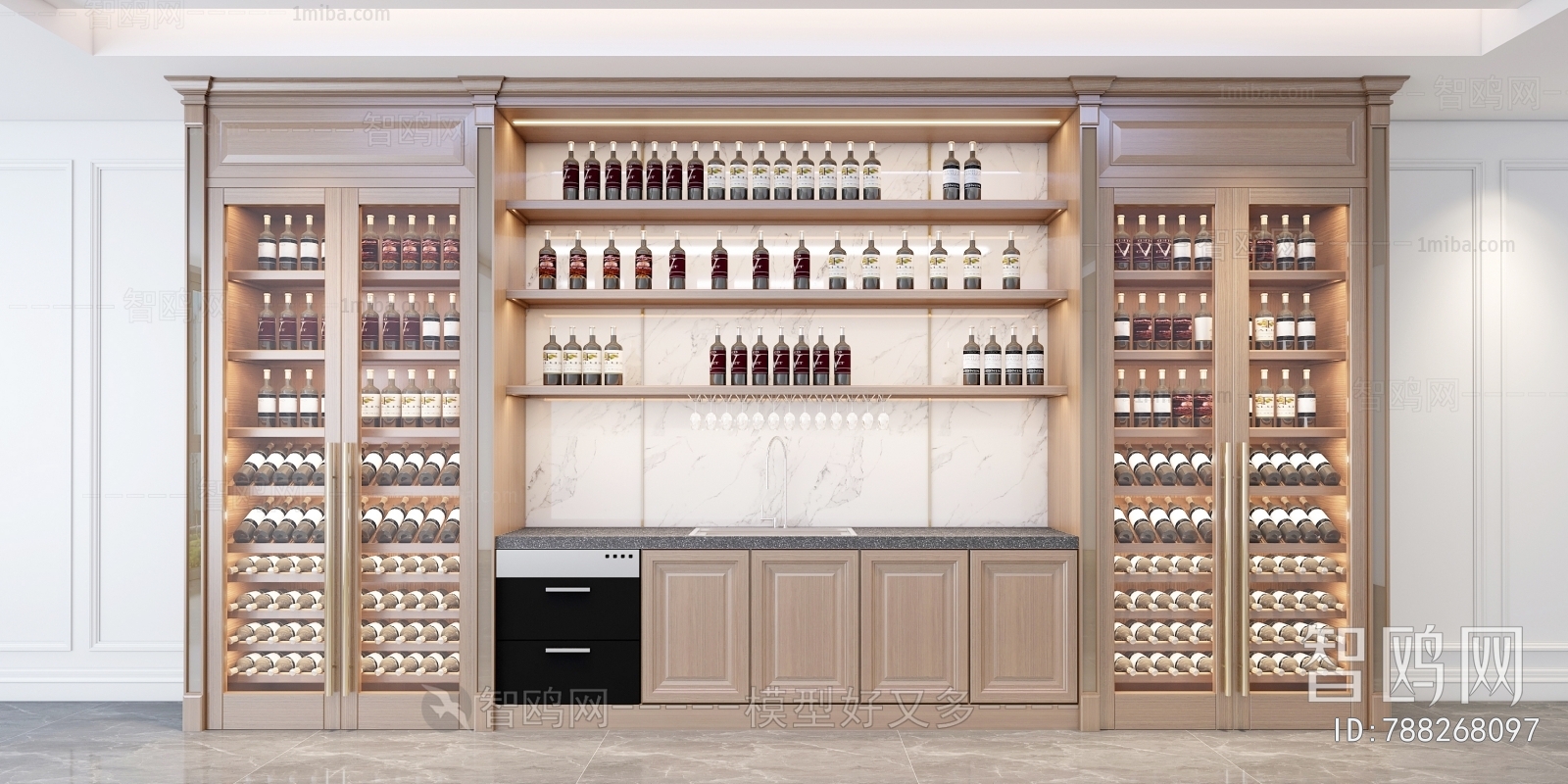 Modern Wine Cabinet