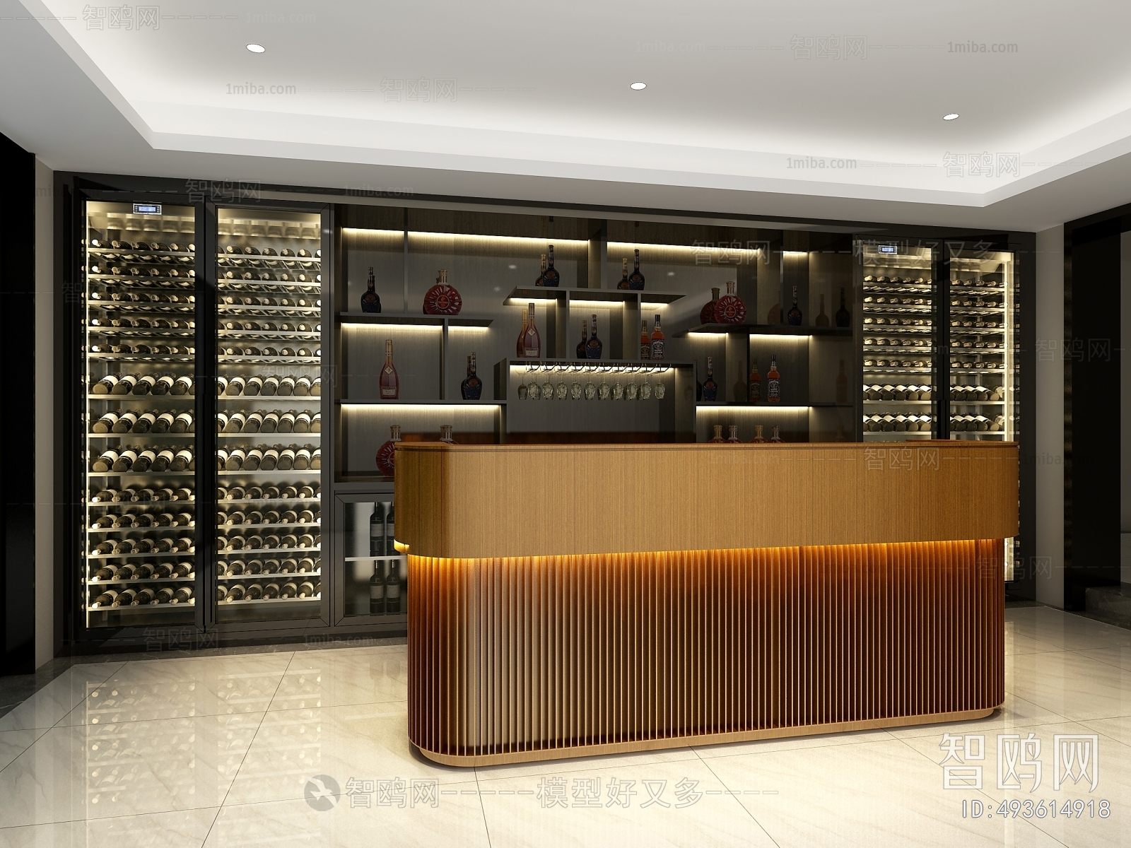 Modern Wine Cellar/Wine Tasting Room