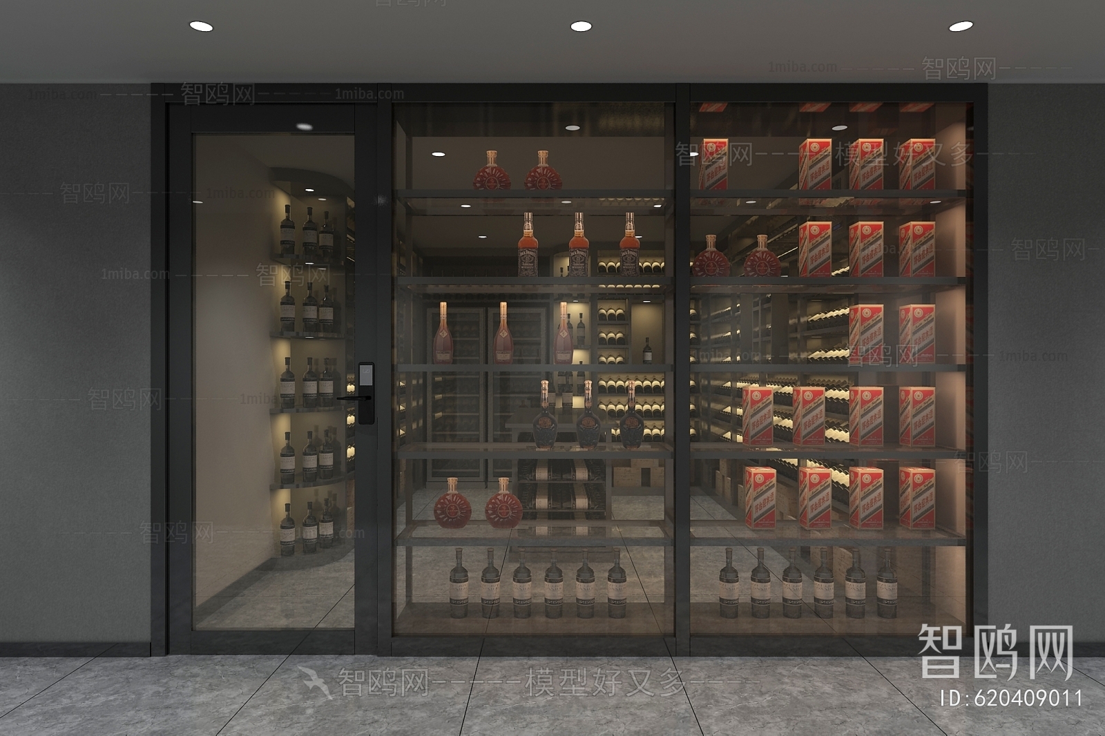 Modern Wine Cellar/Wine Tasting Room