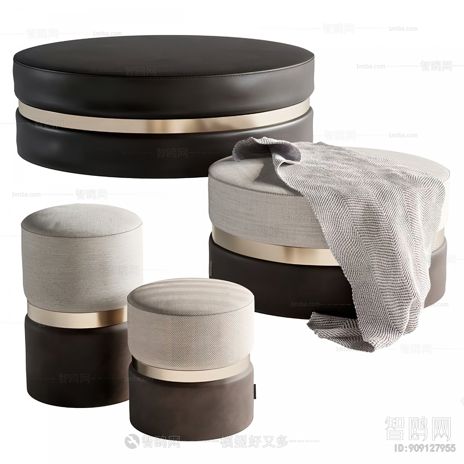 Modern Stool For Changing Shoes